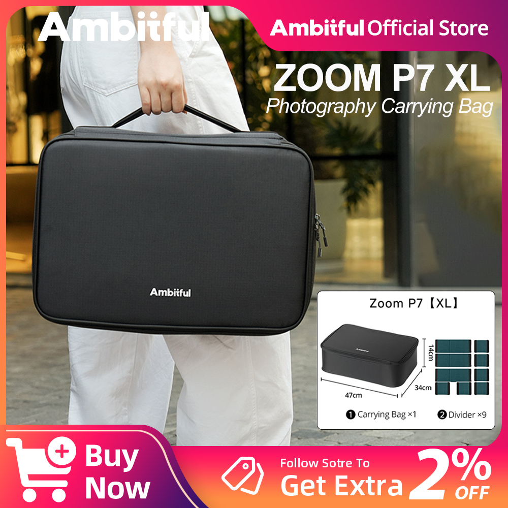 Drone Z - Ambitful ZOOM P7II XL التصوير حقيبة