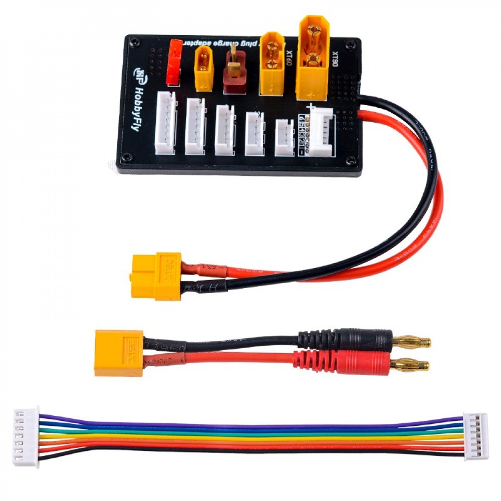 Lipo Parallel Charging Board - XT30 XT60 XT90 JST T موصل