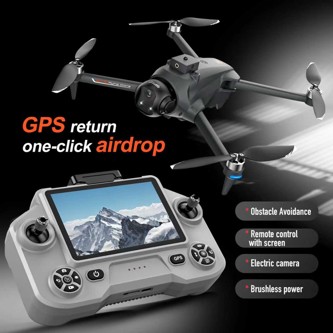 Nano Quad Fpv - طائرة بدون طيار YL059 FPV GPS