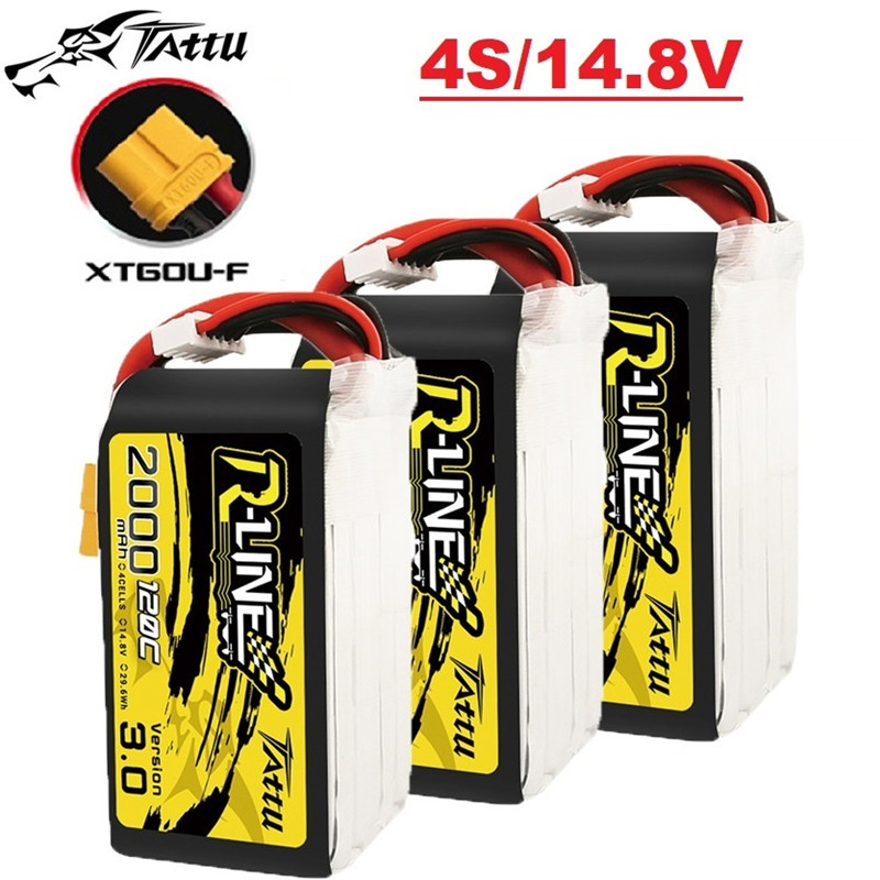 Drone Zll Rc - بطارية TATTU-Lipo لطائرة هليكوبتر RC ،
