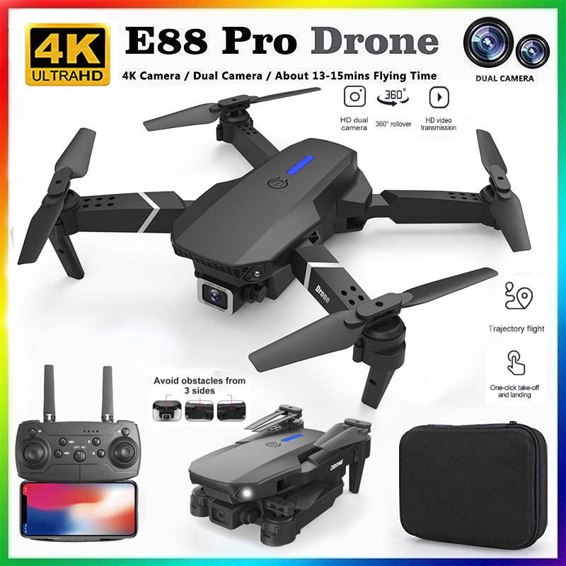 طائرة بدون طيار E88 احترافية ج - مراجعة Drone Z وسعره