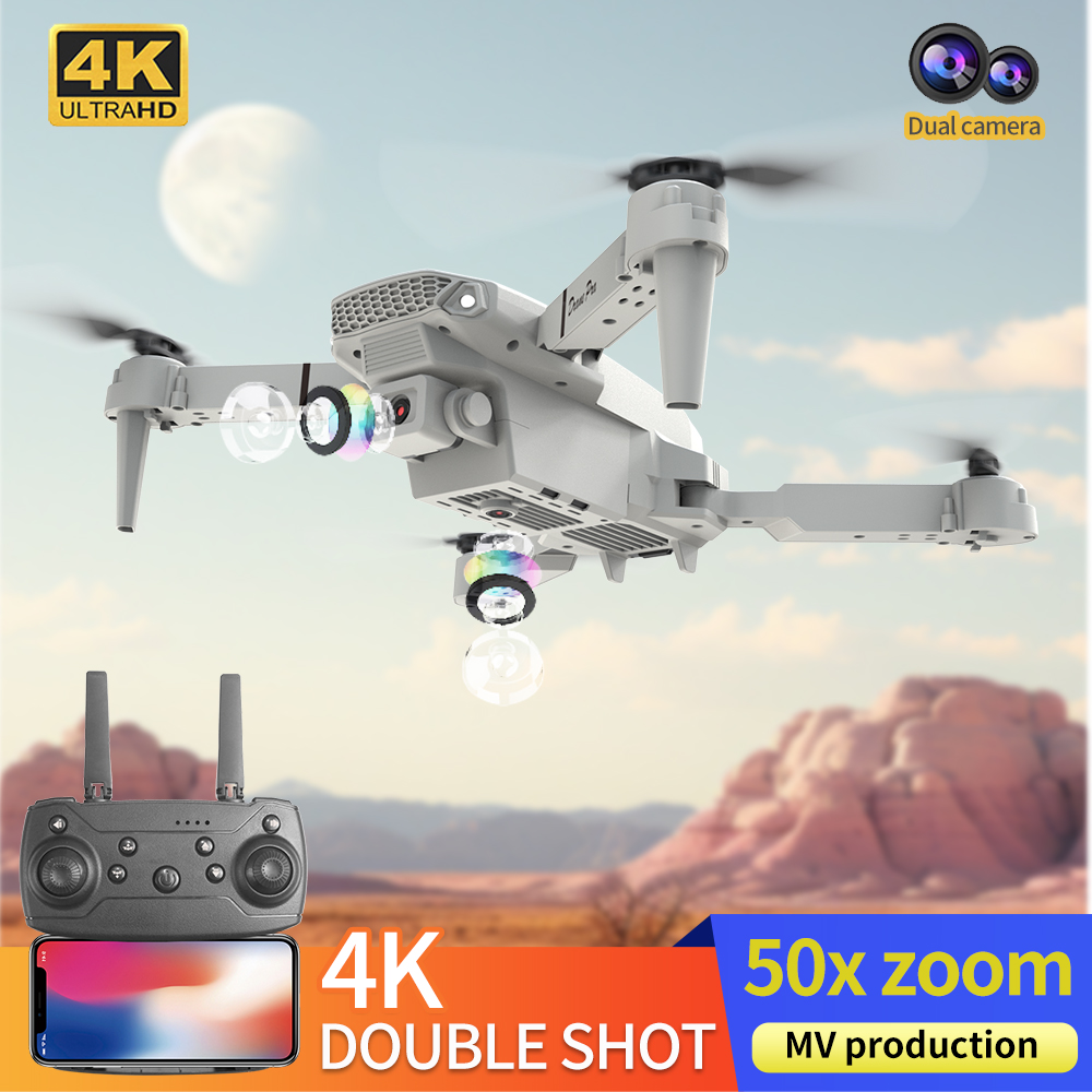 طائرة بدون طيار E88 احترافية ج - مراجعة Drone Z وسعره