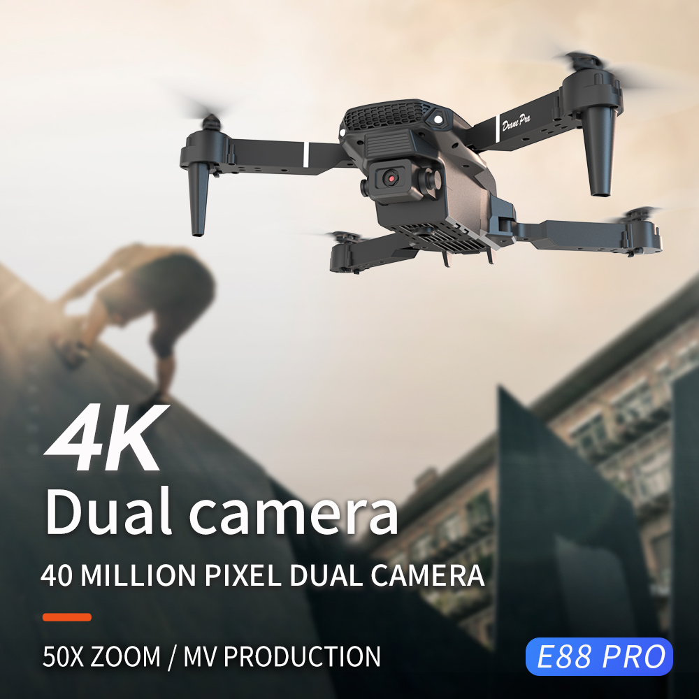 طائرة بدون طيار E88 احترافية ج - مراجعة Drone Z وسعره