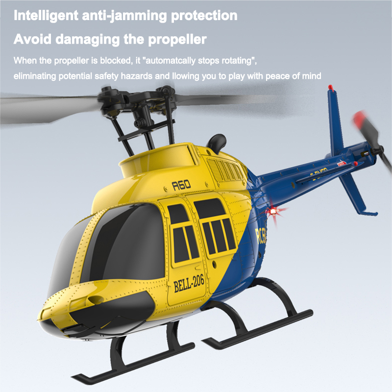 A60 RC هليكوبتر 2.4G 6-Aixs جي - مراجعة Drone Shahed Rc وسعره