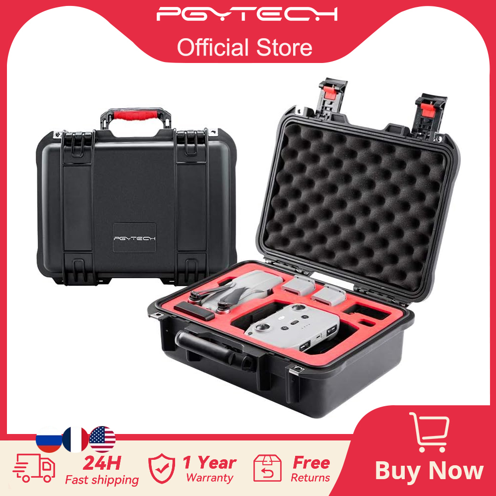 PGYTECH-حقيبة حمل السلامة ل DJ - مراجعة Drone Dji Rc N2 وسعره