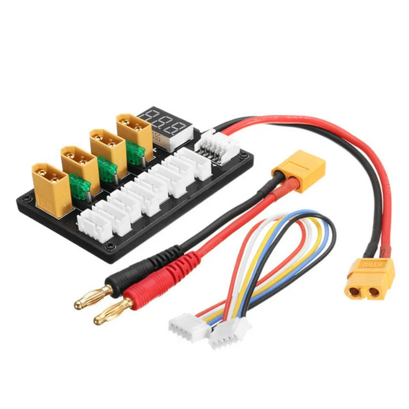 3S/4S XT60 B6 بطارية ليبو 5P ل - مراجعة Lipo Parallel Charging Board وسعره