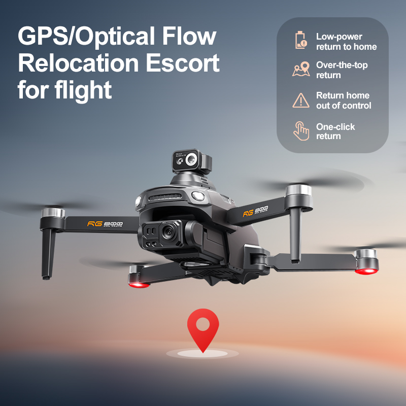 طائرة بدون طيار RG800 MAX مع ن - مراجعة Drone Z وسعره