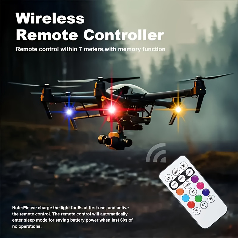 1-10 قطعة دراجة نارية LED الطا - مراجعة Drone Aircraft Jjrc وسعره