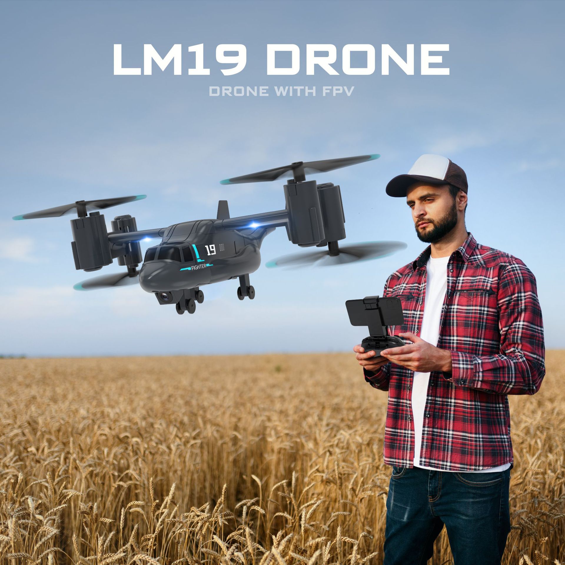 طائرة هليكوبتر JJRC LM19 مع كا - مراجعة Drone Aircraft Jjrc وسعره