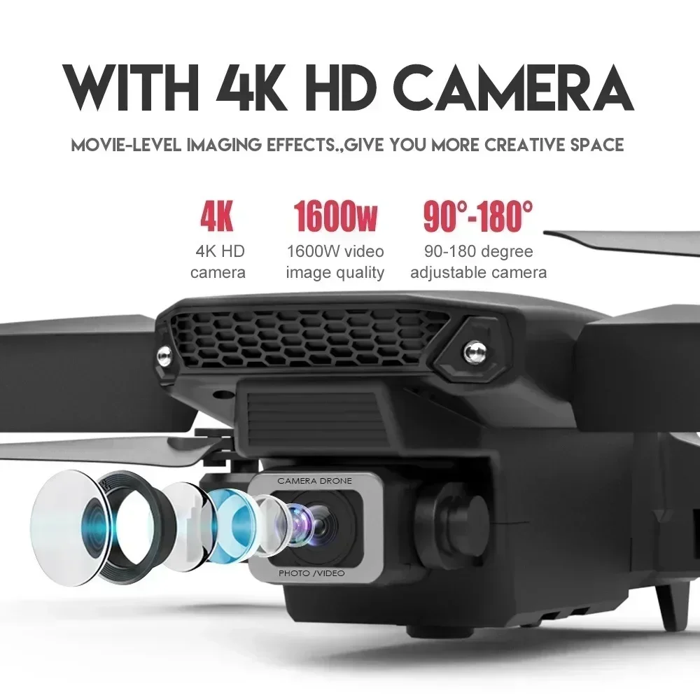 E88 Pro WIFI FPV الطائرة بدون  - مراجعة Nano Quad Fpv وسعره