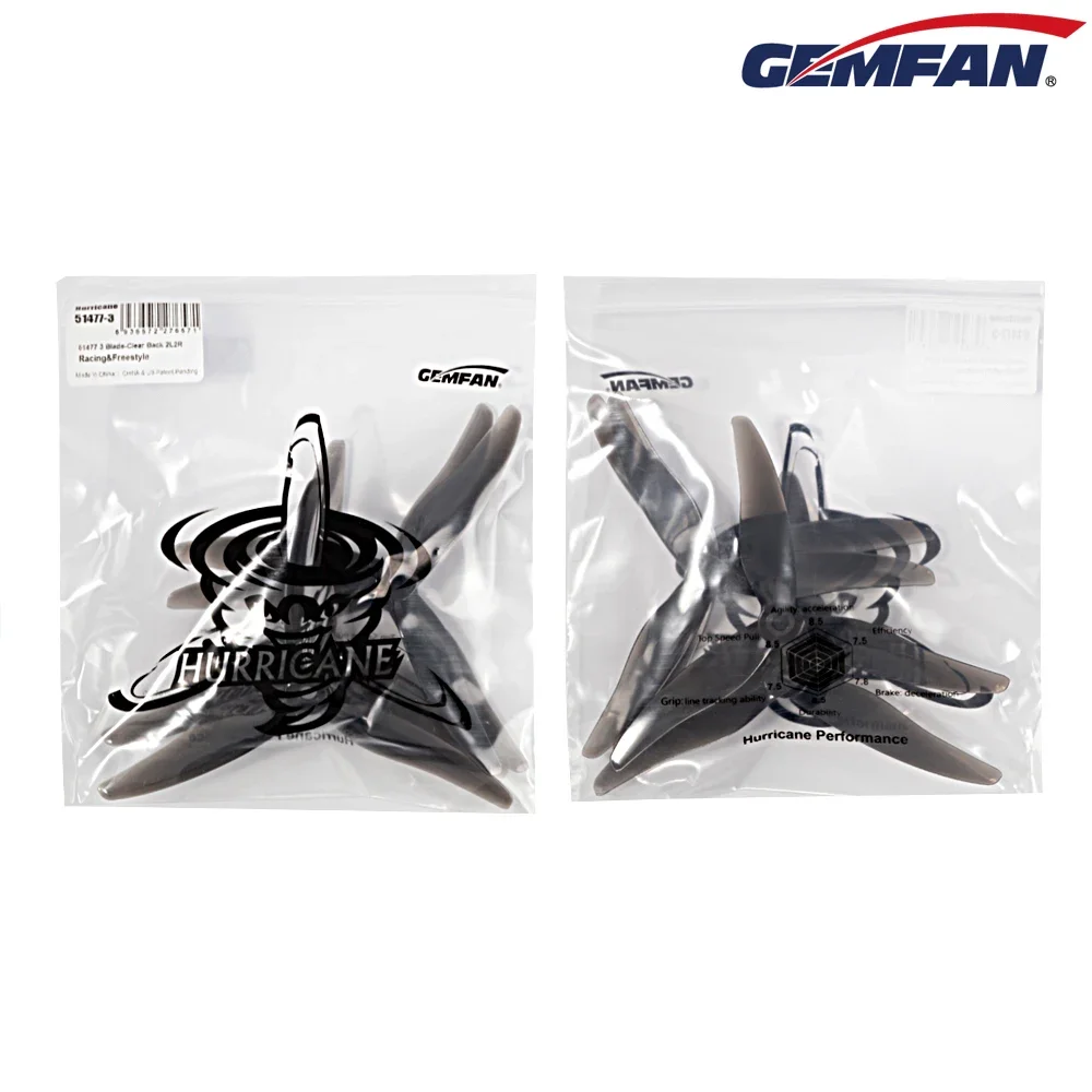 10 أزواج (10CW + 10CCW) Gemfan - مراجعة Drone Rc Diy وسعره