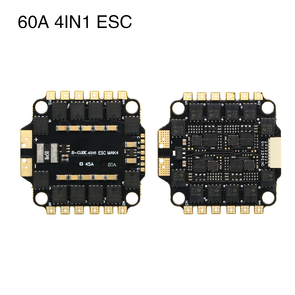 UAngel 4IN1 45A 60A ESC BLHELI - مراجعة Flight Controller وسعره