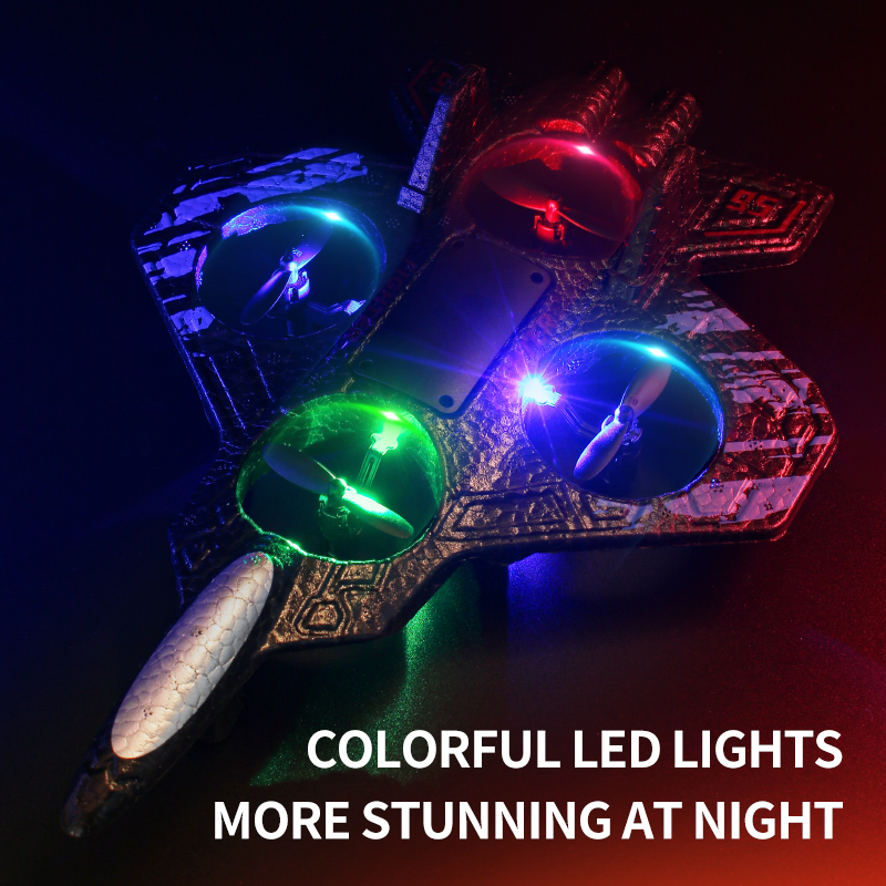 طائرة نموذجية مزودة بأضواء LED - مراجعة Drone Aircraft Jjrc وسعره