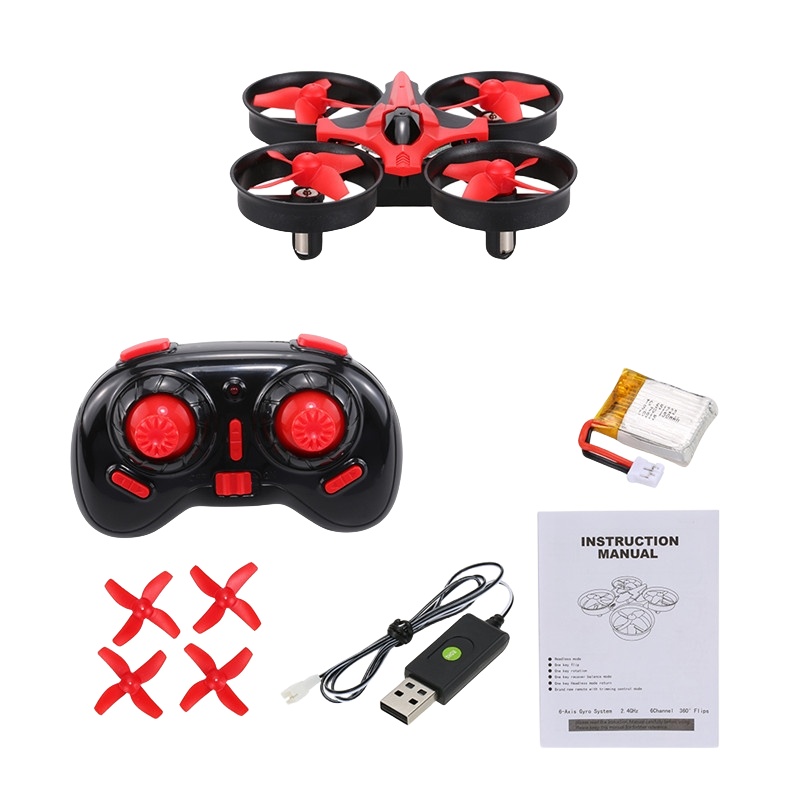 Mini 2.4G 4CH 4-Axis Gyro NH-0 - مراجعة Drone Aircraft Jjrc وسعره