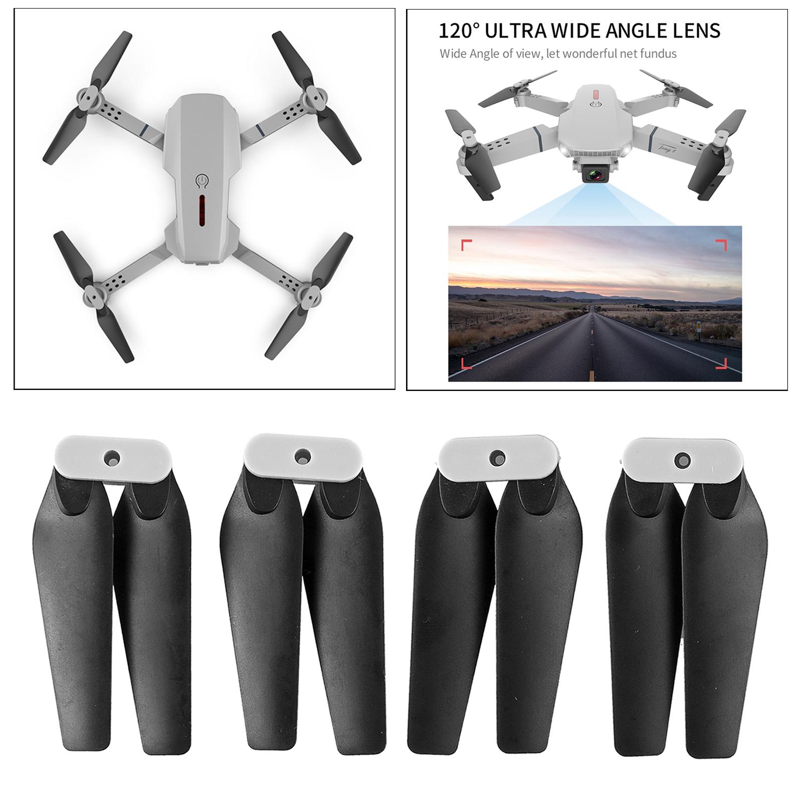 2 أزواج استبدال للطي المروحة ا - مراجعة Drone Rc E88 Pro وسعره