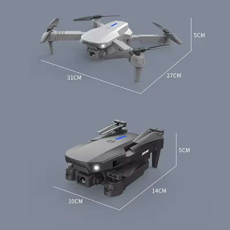 طائرة بدون طيار E88 Pro الجديد - مراجعة Drone Rc E88 Pro وسعره