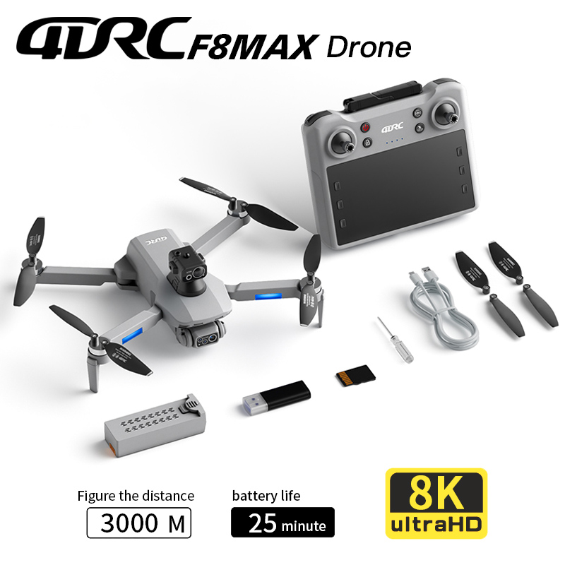 F8 MAX GPS الطائرة بدون طيار ا - مراجعة Drone Z وسعره