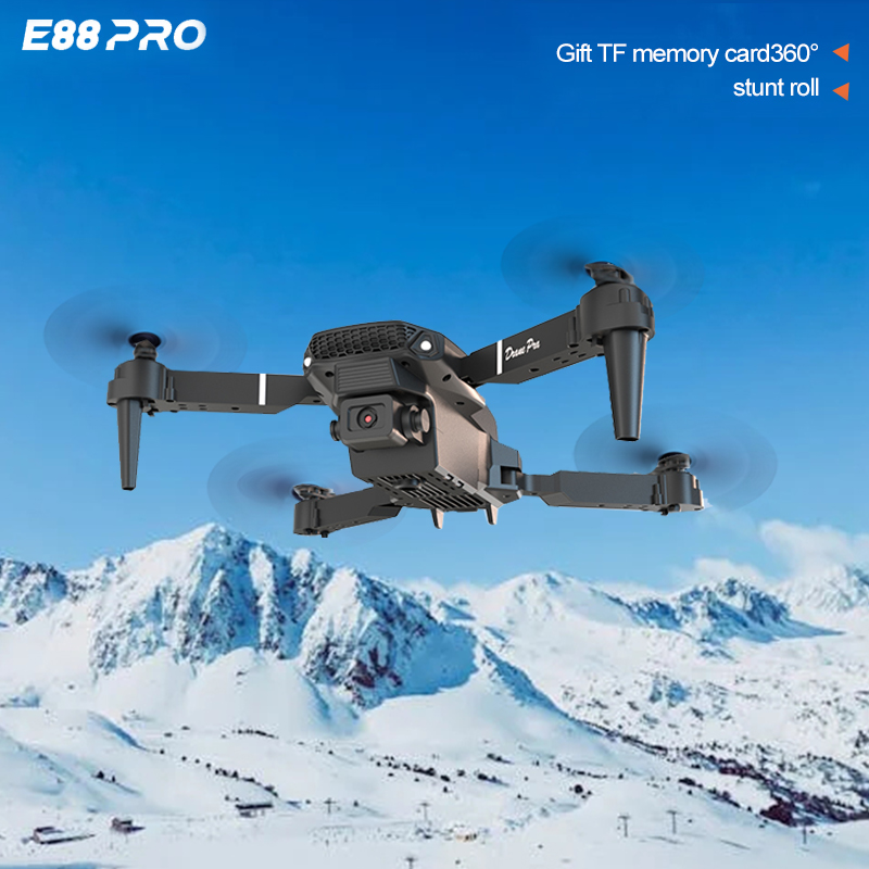 طائرة بدون طيار ZNLYRION E88 P - مراجعة Drone Rc E88 Pro وسعره