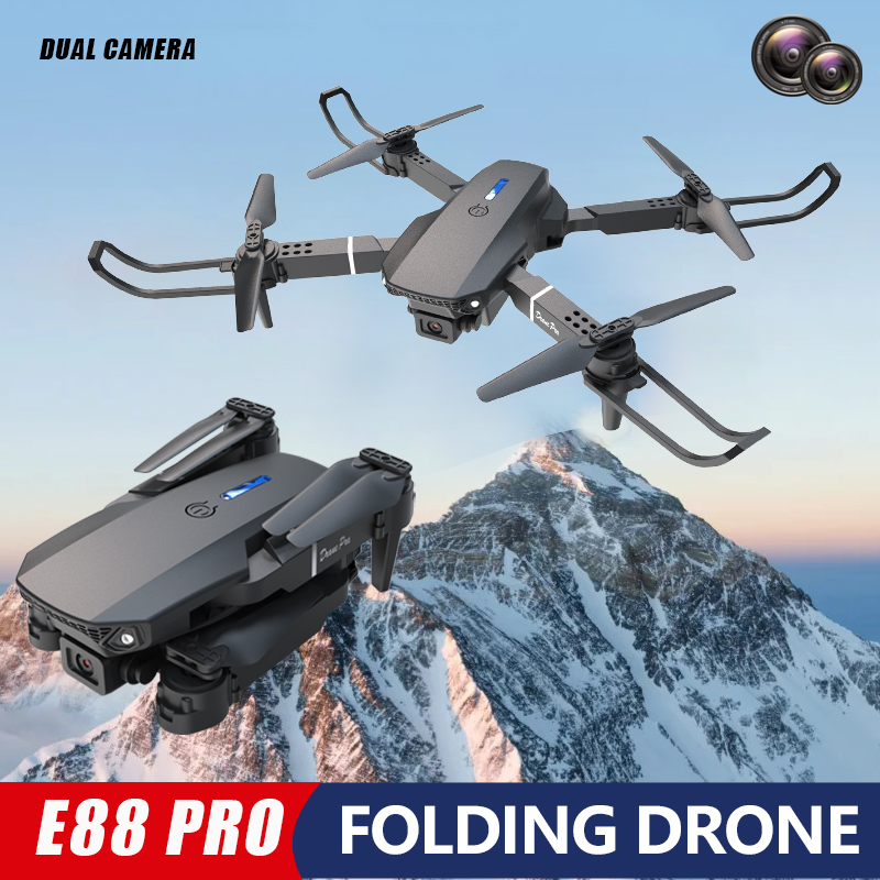 طائرة بدون طيار ZNLYRION E88 P - مراجعة Drone Rc E88 Pro وسعره