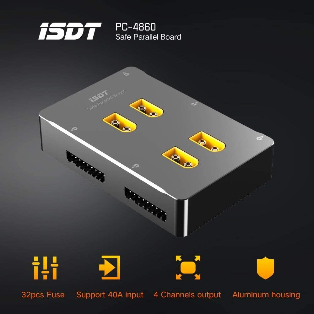 شاحن بطاريات ليثيوم بوليمر ISD - مراجعة Lipo Parallel Charging Board وسعره