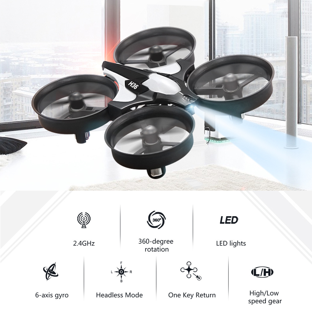 JJRC H36 طائرة هليكوبتر صغيرة  - مراجعة Drone Aircraft Jjrc وسعره