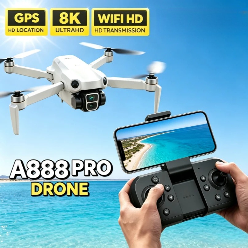 طائرة بدون طيار A888 GPS FPV ق - مراجعة Nano Quad Fpv وسعره