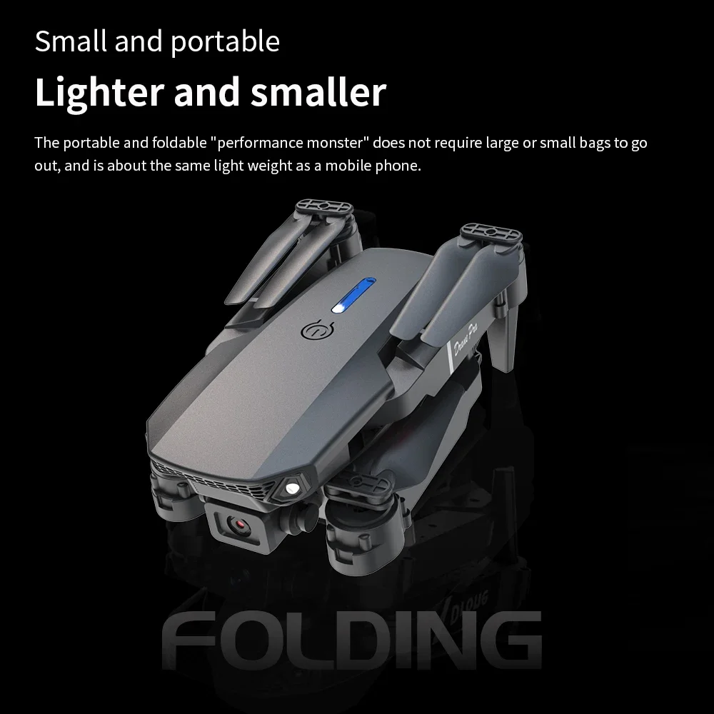 E88 Pro طائرة بدون طيار صغيرة  - مراجعة Drone Rc E88 Pro وسعره