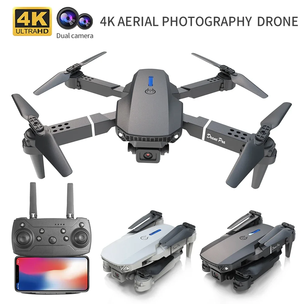 E88 Pro طائرة بدون طيار صغيرة  - مراجعة Drone Rc E88 Pro وسعره