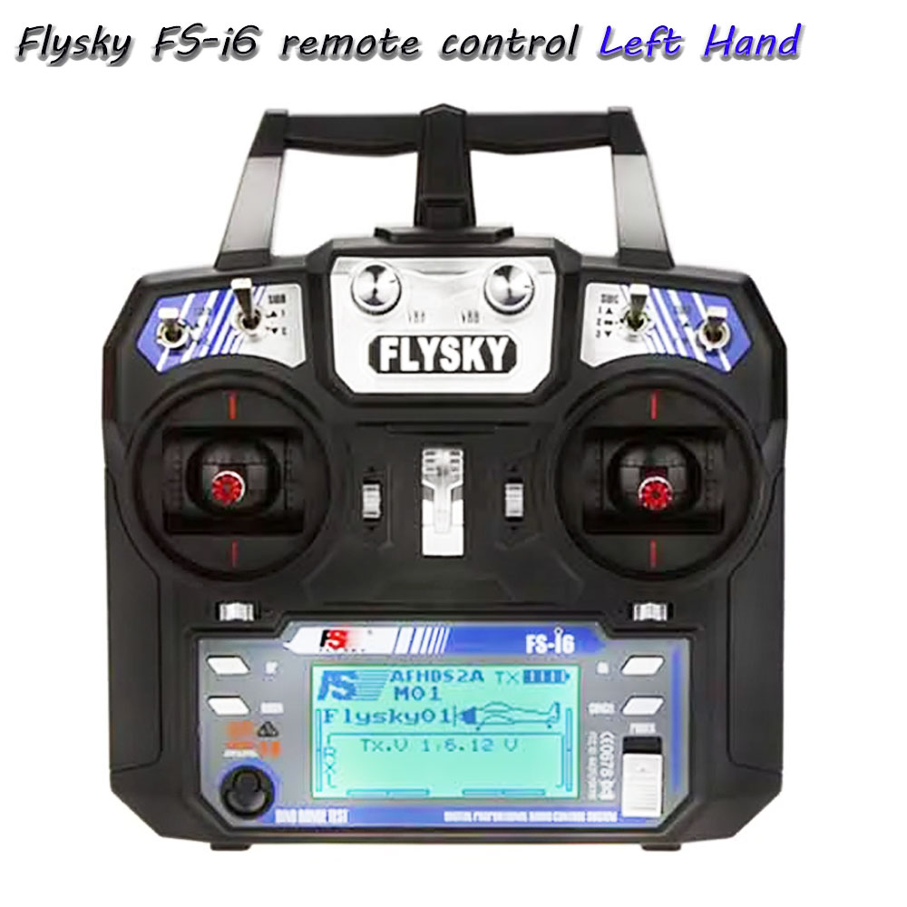 نظام راديو FS-i6 6CH 2.4GHz AF - مراجعة Drone With Rc 2 وسعره