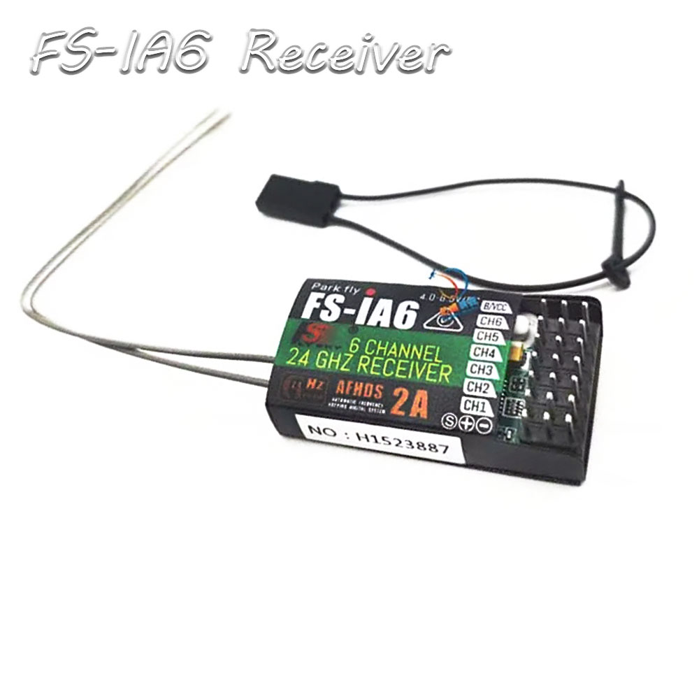 نظام راديو FS-i6 6CH 2.4GHz AF - مراجعة Drone With Rc 2 وسعره