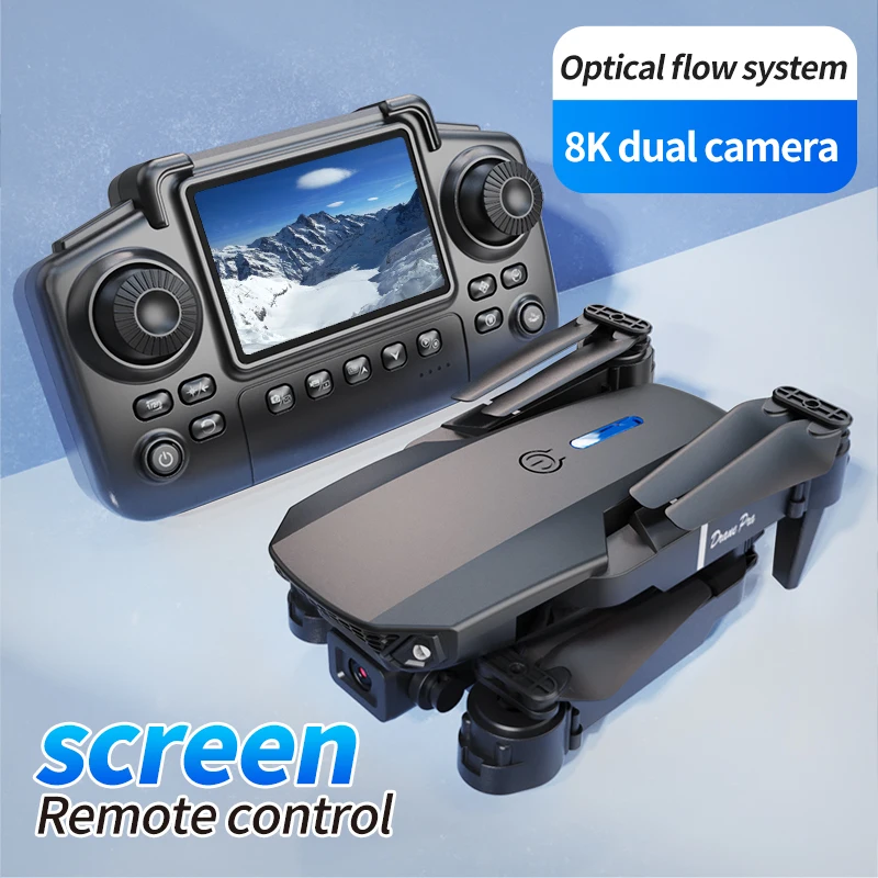 طائرة بدون طيار E88 PRO مع شاش - مراجعة Drone Rc E88 Pro وسعره