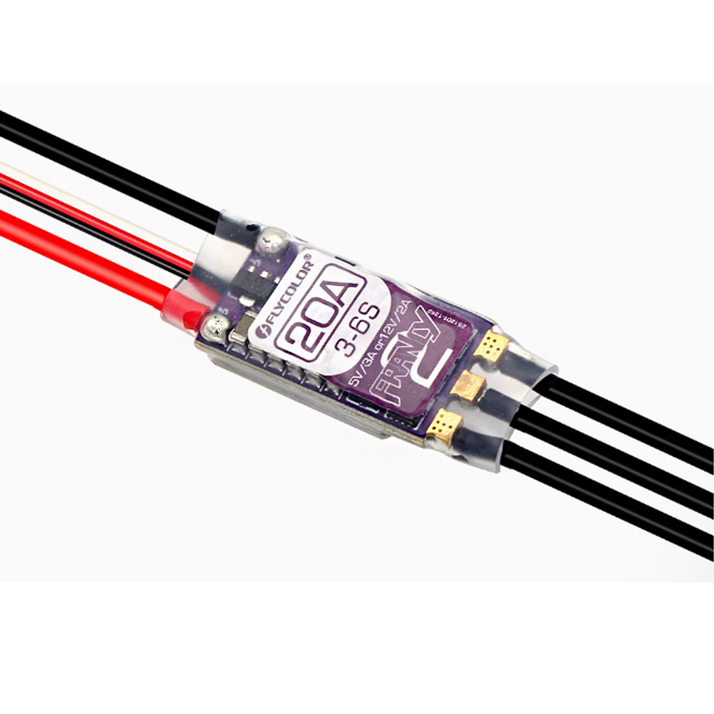 FLYCOLOR Francy 2 فرش ESC 20A  - مراجعة Drone Rc Quadcopter Controller وسعره